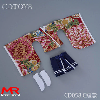 CDToys CD058 1/6 Scale Female Witch Kimono Costume – Doll Clothes for 12" Soldier Action Figures