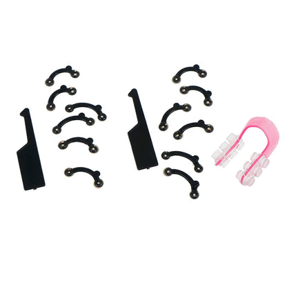 Elevate Your Nose Beauty with a 6-Piece Beauty Nose Up Lifting Set - No Pain Nose Shaping Clips and Massager Tools for Women and Girls in 3 Sizes