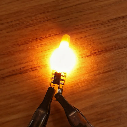 DC 3V COB LED Flickering Flame Filament - Edison-Style DIY Candle Bulb for Party and Decorative Lighting