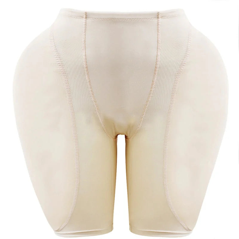 Women’s Buttock Enhancing Shapewear – Push-Up Padding Panties with Waist Trainer & Hip/Thigh Contouring Shorts