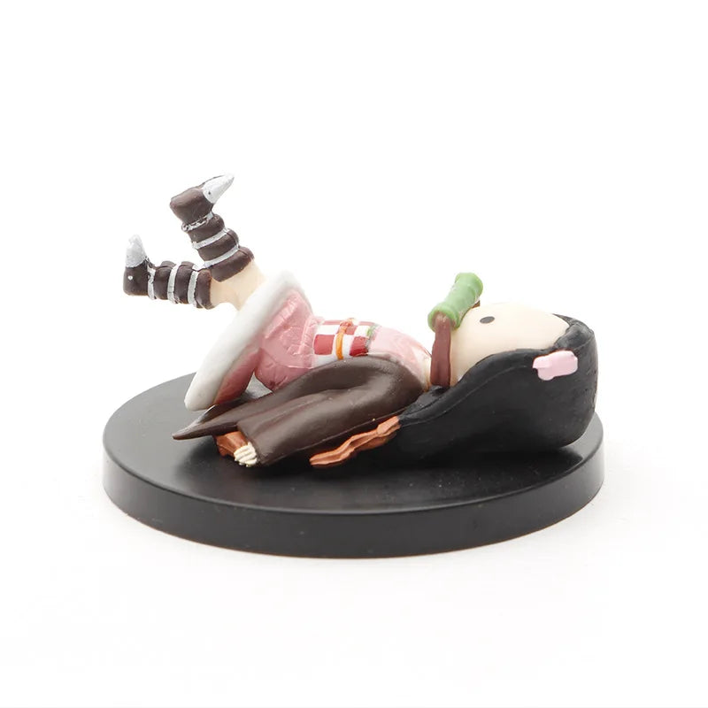 5pcs Anime Demon Slayer Kimetsu no Yaiba Figures – Kamado Nezuko Car, Office & Home Decoration Toy Models