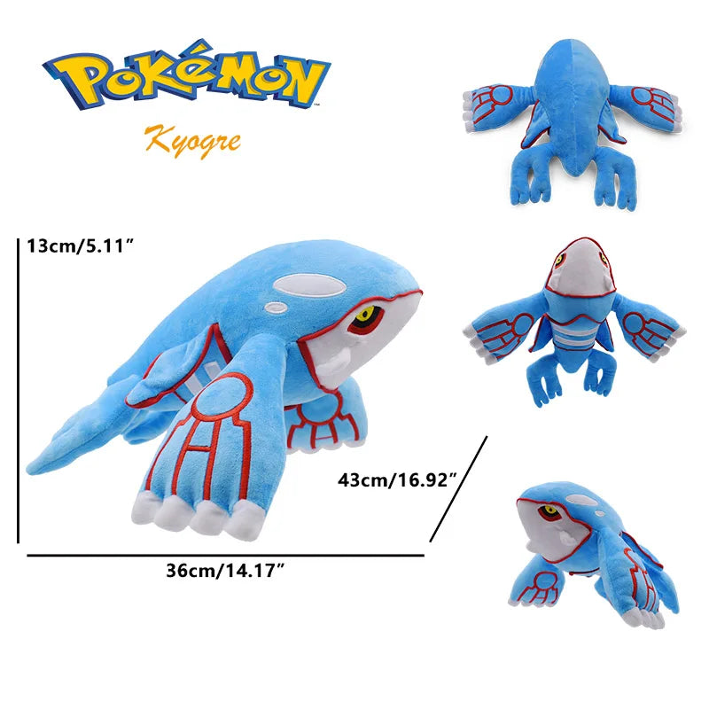 Sprigatito & Friends Plush Toys – Chikorita, Slowpoke, Froakie, Charizard Anime Stuffed Dolls, Gift for Kids