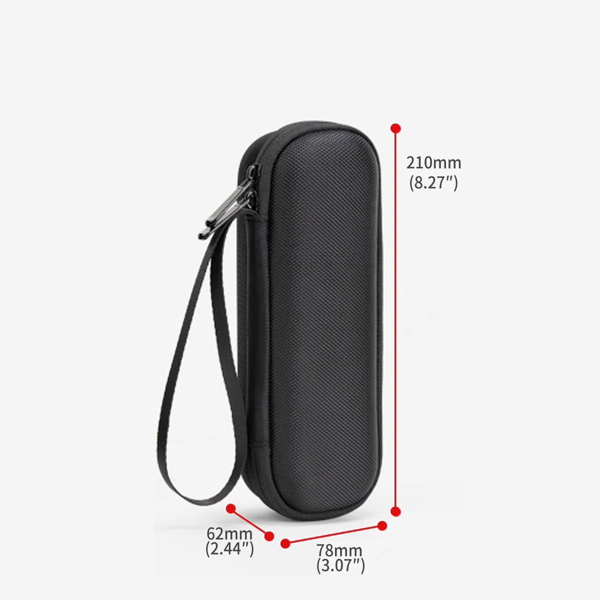 DJI Osmo Pocket 3 Protective Case - Portable Durable Storage Box with Wrist Strap for Camera & Accessories
