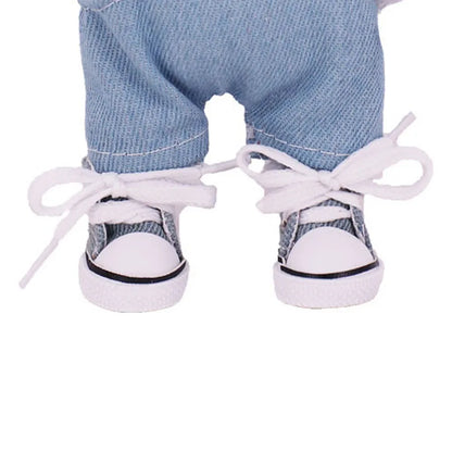 3.8cm Doll Shoes for 17cm Labubu Plush Doll – Accessories Gift for Girls