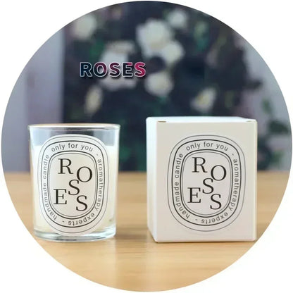 Romantic Transparent Scented Candle – Aromatic Gift Jar for Weddings & Special Occasions