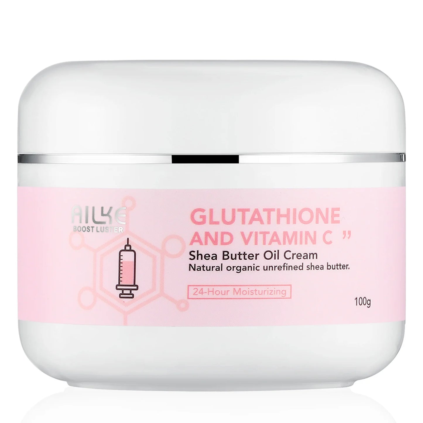 AILKE Face & Body Whitening Cream – Shea Butter Hydrating Moisturizer, Skin Lightening, Repair for Dry Cracked Skin & Deep Nourishing Care
