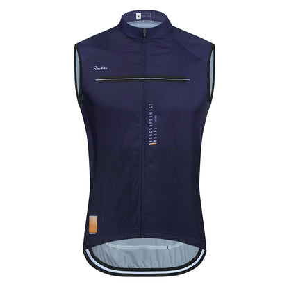 Raudax Men's Sleeveless Cycling Vest – Mesh Ciclismo Undershirt, Windproof Gilet for Cycling & Motorcycle