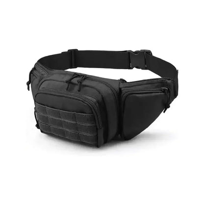 Classic Tactical Concealed Carry Fanny Pack – Durable Oxford Fabric Waist Bag with Gun Holster & Magazine Pouch, Zipper Closure