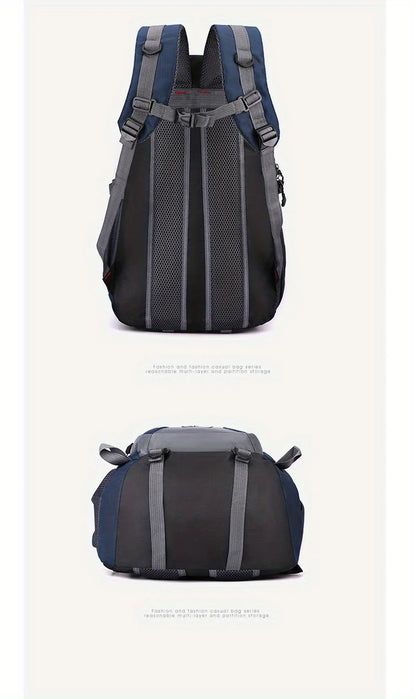 New 40L Outdoor Hiking Backpack – Men’s & Women’s Sports Shoulder Bag for Leisure & Travel, Large Capacity