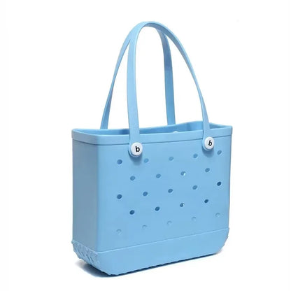 Waterproof Multi-Use Storage Bag – Makeup Organizer, Shopping & Gym Tote, Camping & Picnic Basket, Home & School Pouch for Women