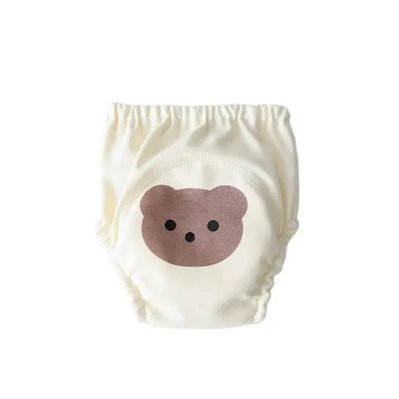 Baby Training Pants – Washable Cotton Diaper Underwear with Cute Patterns, Breathable Summer Learning Trousers