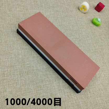 Professional Double-Sided Whetstone Knife Sharpener – Kitchen Sharpening Stone 240/600/1000/3000 Grit