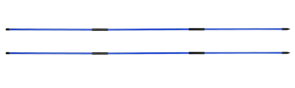 6 Colors Golf Alignment Sticks – Collapsible Practice Rods for Putter Green & Swing Training Tools
