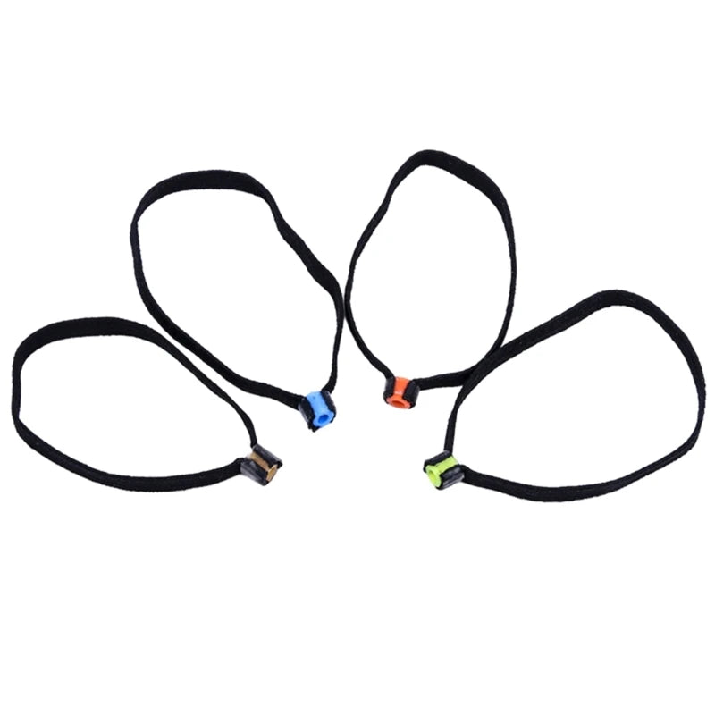Fishing Tippet Spool Rings – Plastic Wire Loop Tackle Tool, Fly Fishing Tippet Holder with Spool Bands 69HD