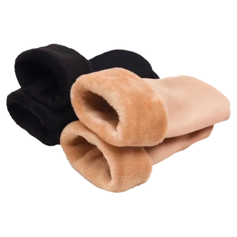 5 Pairs Women’s Winter Thick Thermal Socks — Warm Cashmere Wool Nylon Short Socks for Snow, Boots & Home