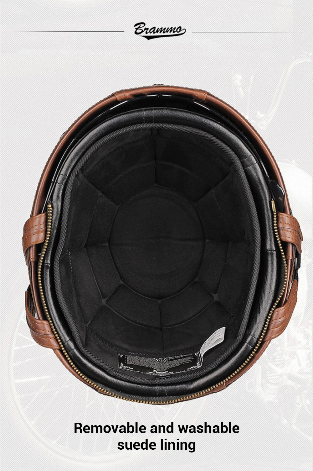 Retro Motorcycle Helmet – DOT Certified German Vintage Half Helmet for Scooter & Motorbike