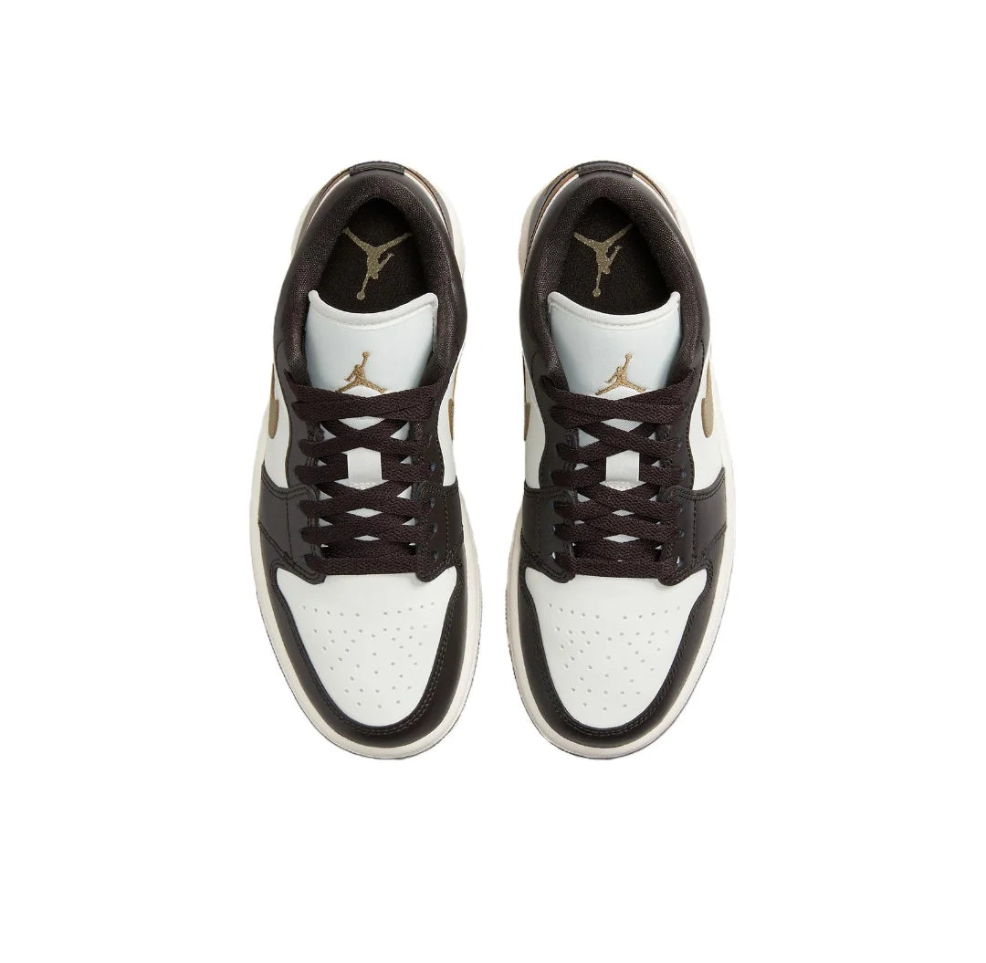 Nike Air Jordan 1 Low – Light Smoke Grey Retro Basketball Shoes | Men's Wear-Resistant, Anti-Slip Sneakers
