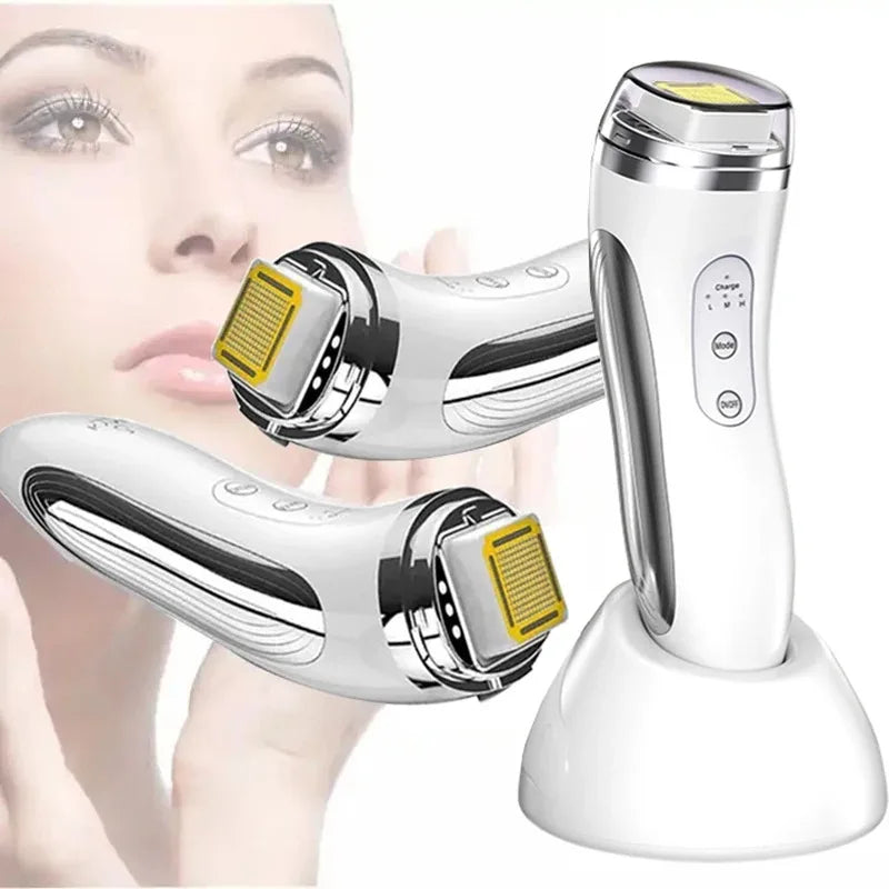 Electric Facial Lifting Machine - Dot Matrix Skin Tightening & Rejuvenation Massager