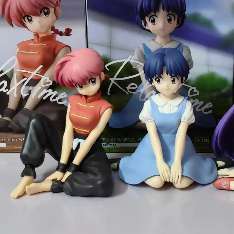 BANDAINAMCO BANPRESTO Ranma ½ Shampoo & Akane PVC Figure – Collector Toy Figurine
