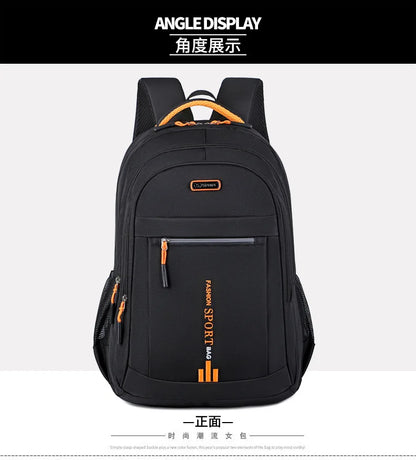Men’s Oxford Waterproof Backpack – Business Laptop Rucksack for Travel, Work & High School Students