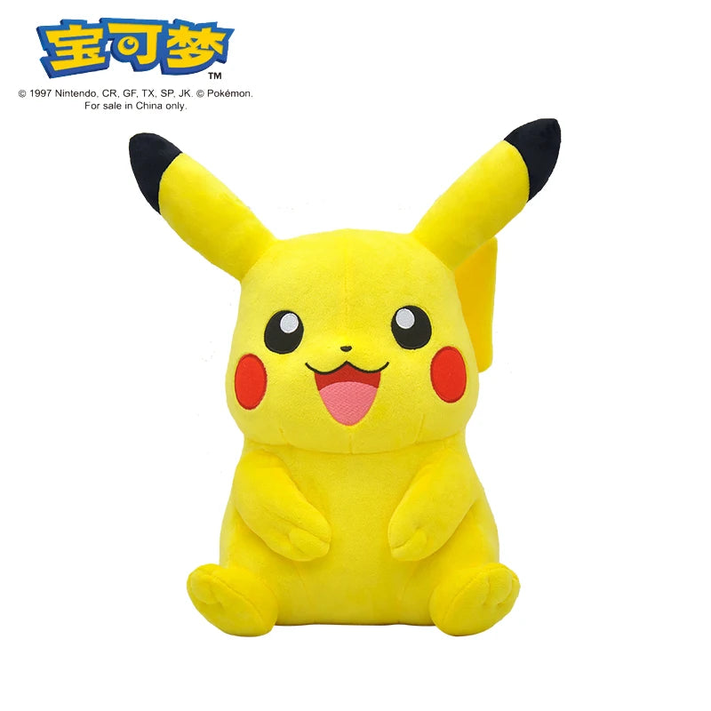 Original Pokemon Plush Toys – Gengar, Pikachu, Charizard & Piplup Soft Kawaii Dolls for Kids Gift