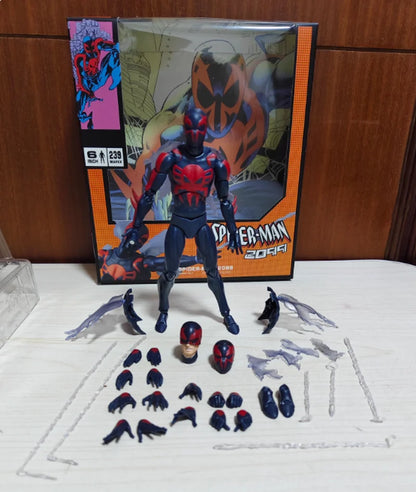 MAFEX 239 Spider-Man 2099 Comic Version 1/12 Scale 6-inch Action Figure Toy