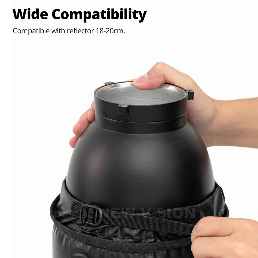 Flynoodle Air Tube Inflatable Softbox - Video Light Diffuser for Aputure, Nanlite, Godox, ZHIYUN & COLBOR