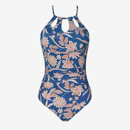 CUPSHE Lace-Up Back One-Piece Swimsuit – Sexy Cut-Out Backless Monokini Swimwear for Women, 2023 Beach & Bathing Suit