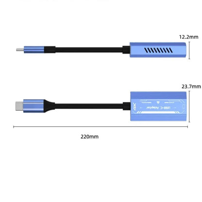 USB-C to USB-C 4K@60Hz Video Adapter – PD100W Display Converter for Laptop to XREAL, VITURE One & RayNeo AR Glasses Monitor