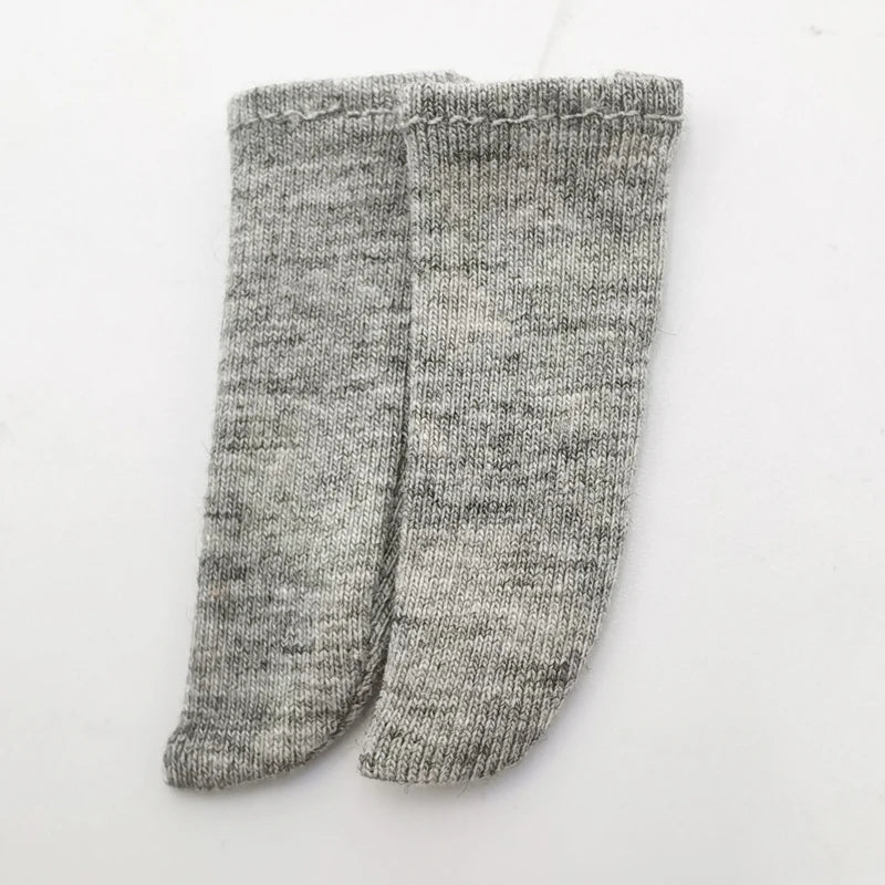 Blythe Doll Socks — Long Stockings in Black, White, Pink & Candy Colors for OB24, OB22, Azone Dolls