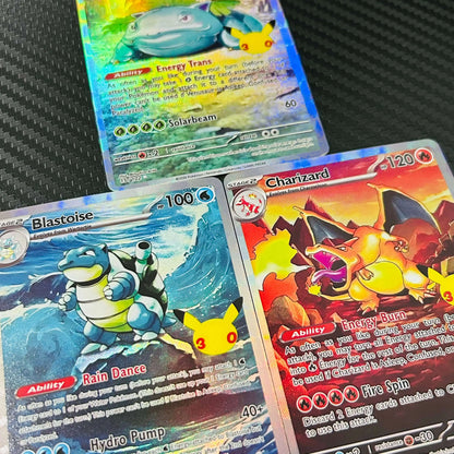 Blastoise 2/102 Foil Texture Collectible Card - English Edition Premium Anime Trading Card for Collectors