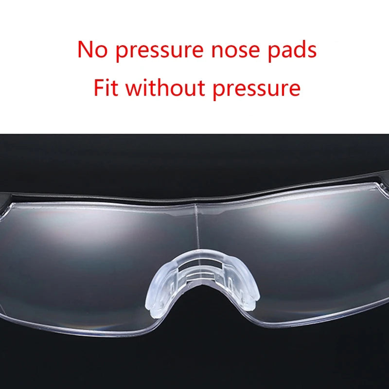 Fashion LED Reading Glasses — Magnifying Eyeglasses with Light for Nighttime Reading