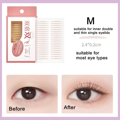 960PCS Invisible Double Eyelid Tape Stickers – Long-Lasting Clear & Beige Self-Adhesive Eye Lift Tools