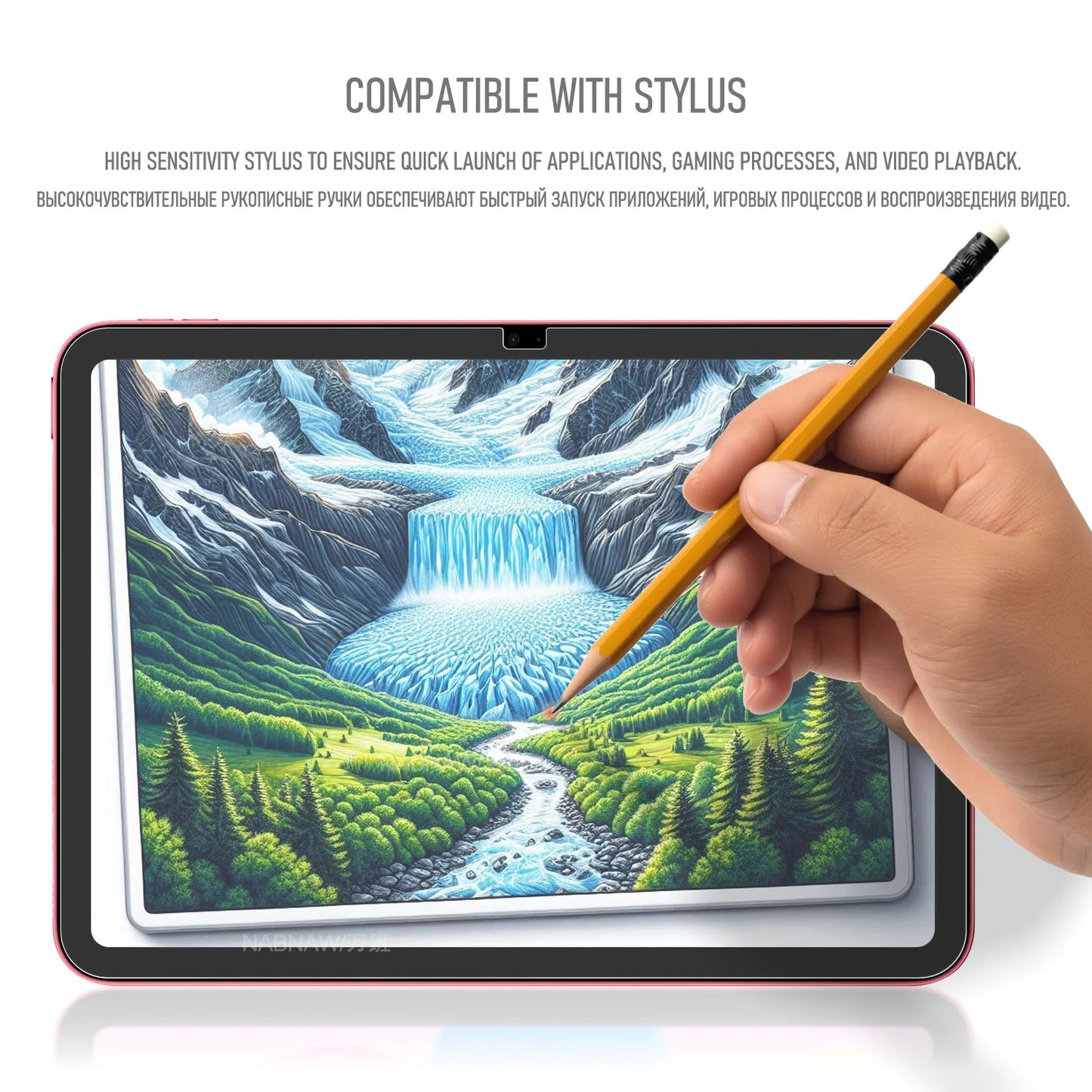 2-Pack iPad 11" Tempered Glass Screen Protector – Anti-Scratch HD Film for iPad 2025 11th Gen A16