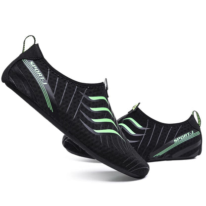 Men’s & Women’s Water Aqua Shoes – Unisex Breathable Swimming Sneakers, Quick-Dry Barefoot Beach Sandals & Wading Flats