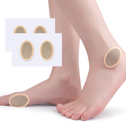 4PCS Callus Cushions & Heel Pads – Foam Toe Protectors for Foot Corns, Bunions, and Shoe Comfort