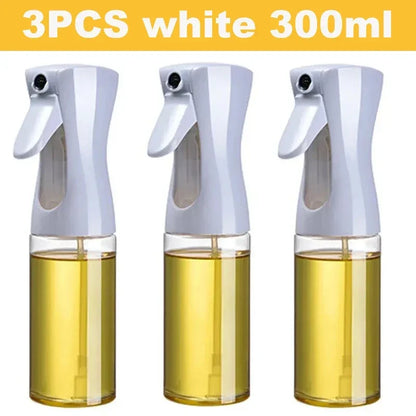 200/300/500ml Oil Spray Bottle – Olive Oil Vinegar Soy Sauce Sprayer Dispenser for Cooking, Baking & Camping