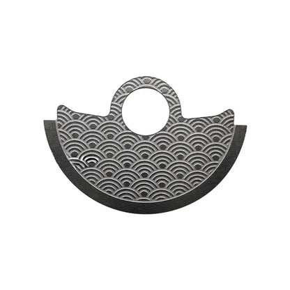 Automatic Watch Rotor Metal Guard - Wavy Pattern Replacement Part for NH35 NH36 4R35 4R36 7S Movements & SKX007 Repairs