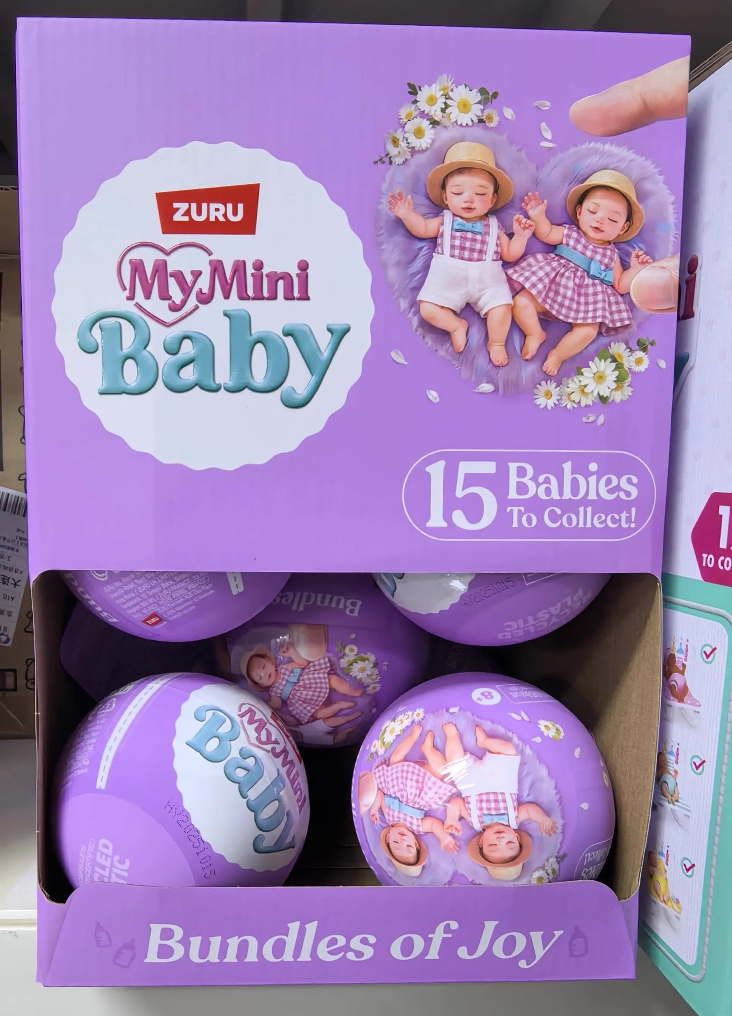 Miniverse ZURU Baby Ball 2nd Gen – Mysterious Mini Brands Blind Box, Miniature Dollhouse Toy Gift for Kids