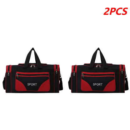 Oxford Fitness Bag – Large Capacity Waterproof Yoga & Sports Backpack with Adjustable Shoulder Strap for Outdoor Football