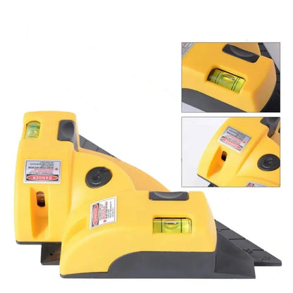90° Infrared Laser Level - Vertical Horizontal Line Projection for Accurate Floor Tiling Measurement, Square Laser
