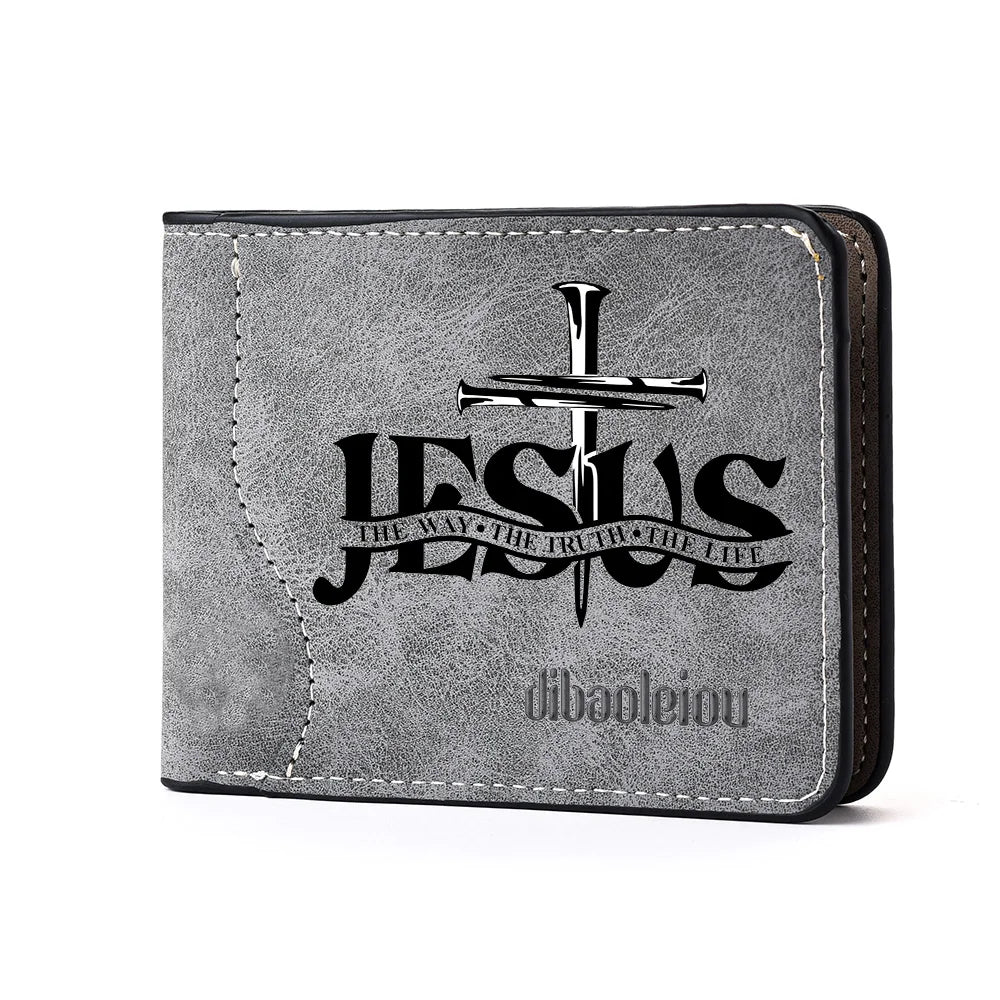 Men's PU Leather Short Wallet - Multi Card Slot Slim Soft Personalized Bifold Wallet