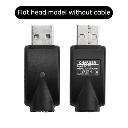 510 Smart USB Charger Adapter – Portable LED Indicator with Overcharge Protection for Battery Rod & Power Bank 4.2V/420mAh