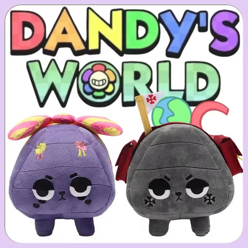 27cm Dandy's World Coal Plush Toy — Cute Game Figure Stuffed Doll Birthday Gift for Kids