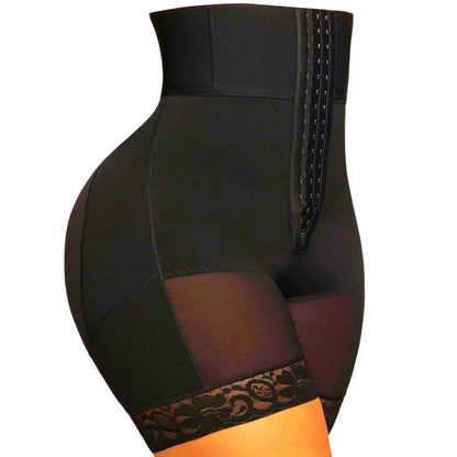 Women’s High Waist Body Shaper Panties — Butt Lifter Slimming Shapewear BBL Shorts with Tummy Control