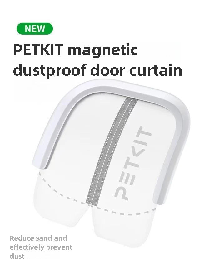 Petkit Smart Cat Toilet Curtain 2.0 – Magnetic Dustproof Litter Box Accessory, Compatible with MAX, MAX 2 & MAX Pro