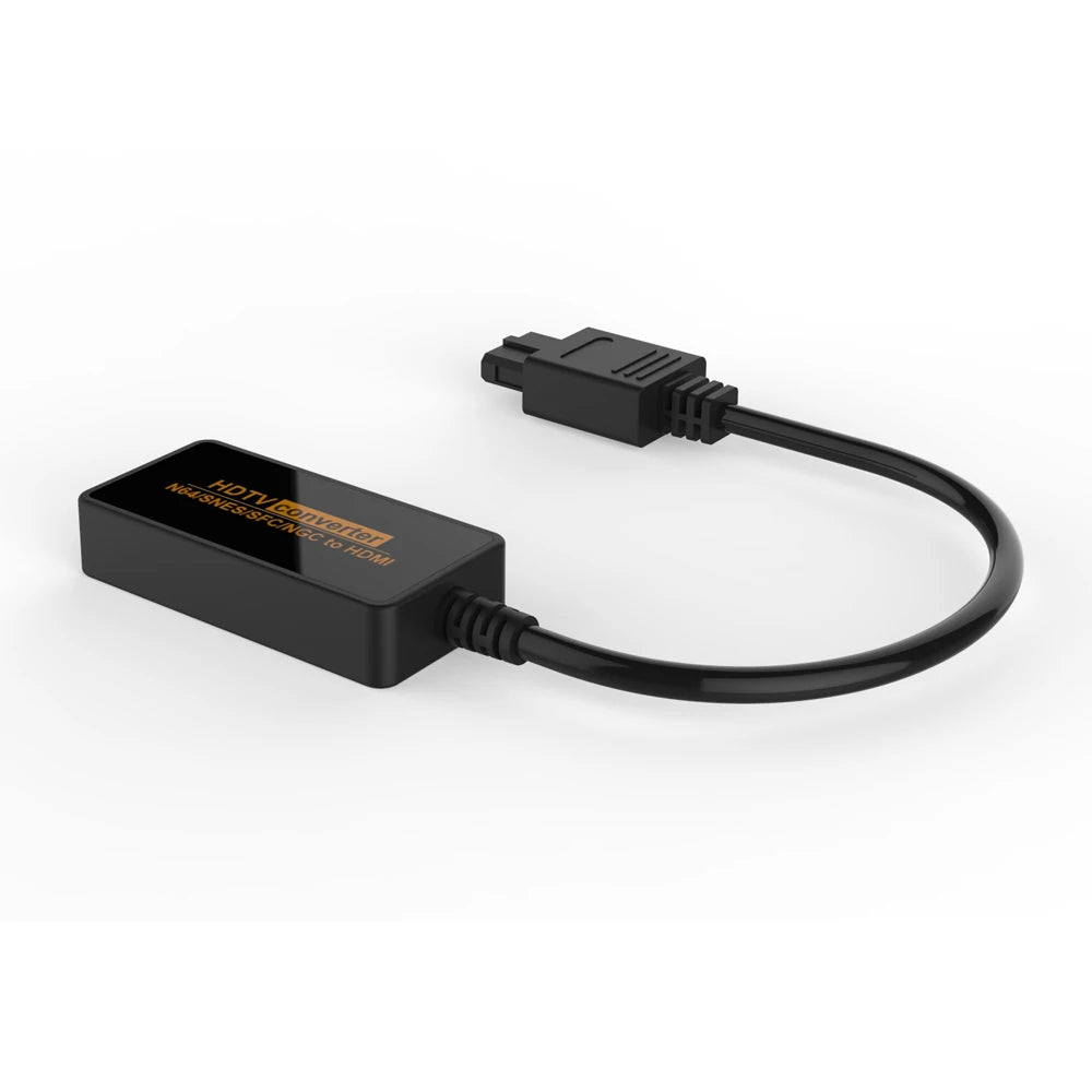 Mosel SC64 HDMI Video Converter – Compatible with SFC, Super Famicom, Nintendo NGC, N64, SNES Game Consoles