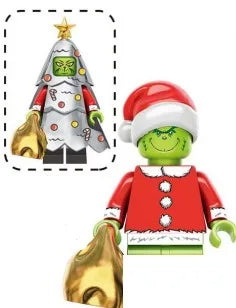 Christmas Building Blocks Toy Set – Santa Claus & Reindeer Action Figures Gift