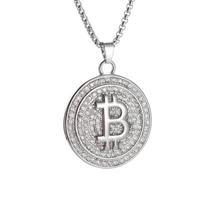Stainless Steel $100 Bill Pendant Necklace for Men & Women – Fashion Lucky Wealth Jewelry Gift Necklace