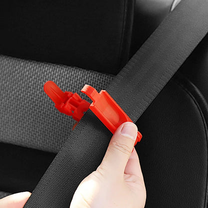 Car Seat Belt Buckle Clips - Shoulder & Neck Pressure Relief Seatbelt Adjuster (1-4 Pack)